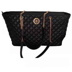 La Medusa leather tote 🖤